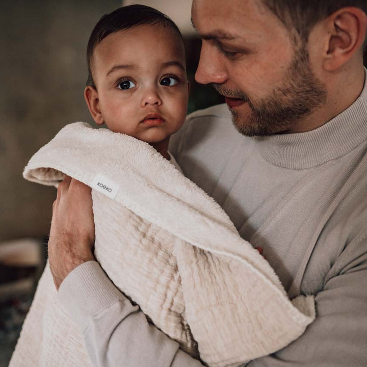 Koeka Babydeken Teddy Rivoli met Naam - Borduren Koeka