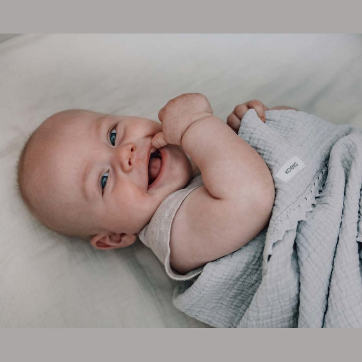 Koeka Elba - wiegdeken - ledikant- babydeken met naam