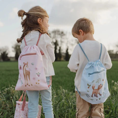 Little Dutch Gymtas met Naam - Borduren Little Dutch