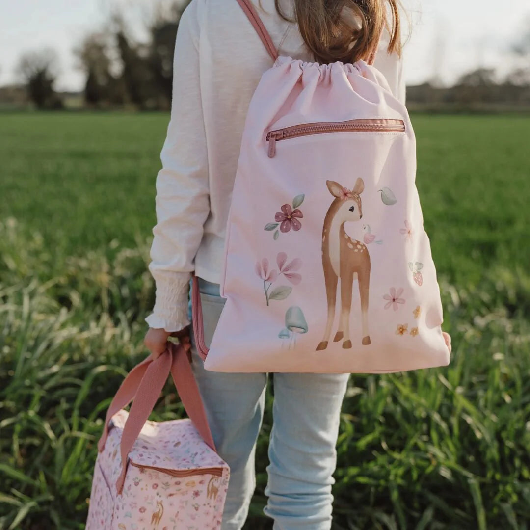 Little Dutch Gymtas met Naam - Borduren