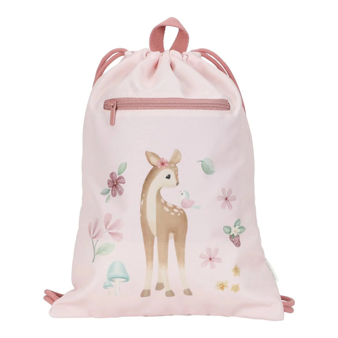 Little Dutch Gymtas met Naam - Borduren