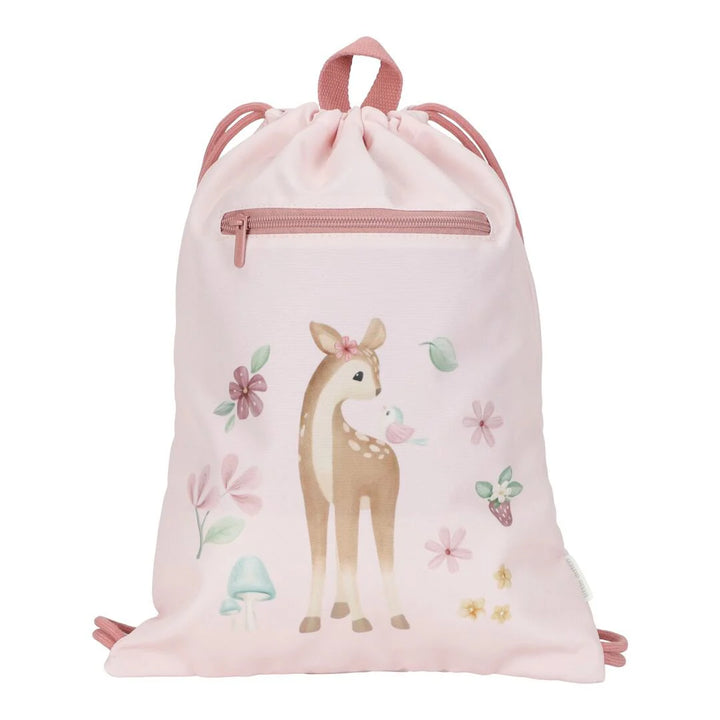 Little Dutch Gymtas met Naam - Borduren