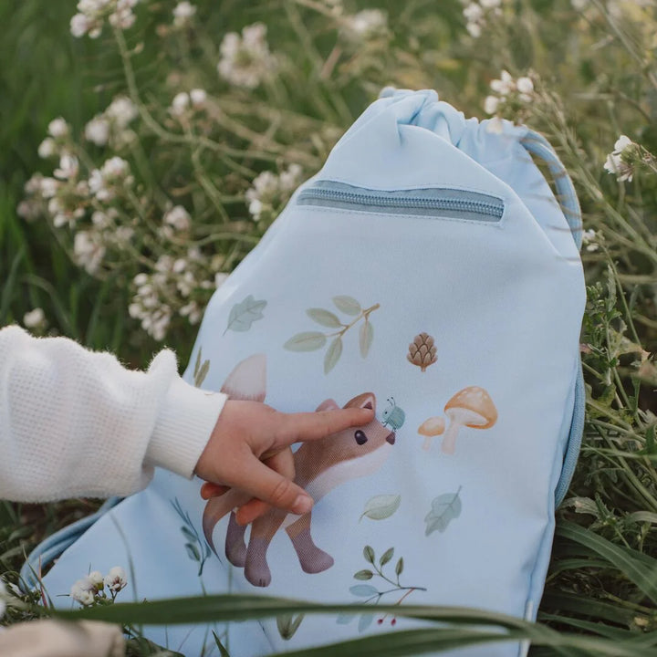 Little Dutch Gymtas met Naam - Borduren