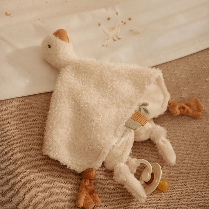 Knuffeldoek Little Goose met naam