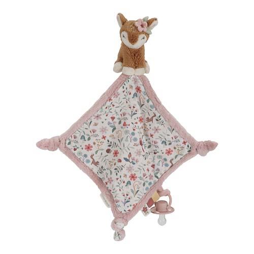 Little Dutch Knuffeldoekje Hertje of Vos met naam - Forest of Fairy Garden