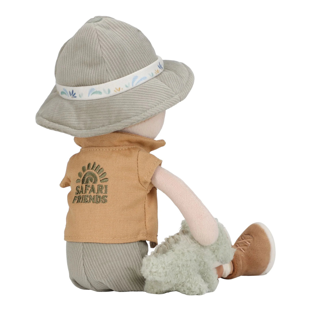 Little Dutch Knuffelpop Safari Friends - Ranger Rosa & Jim