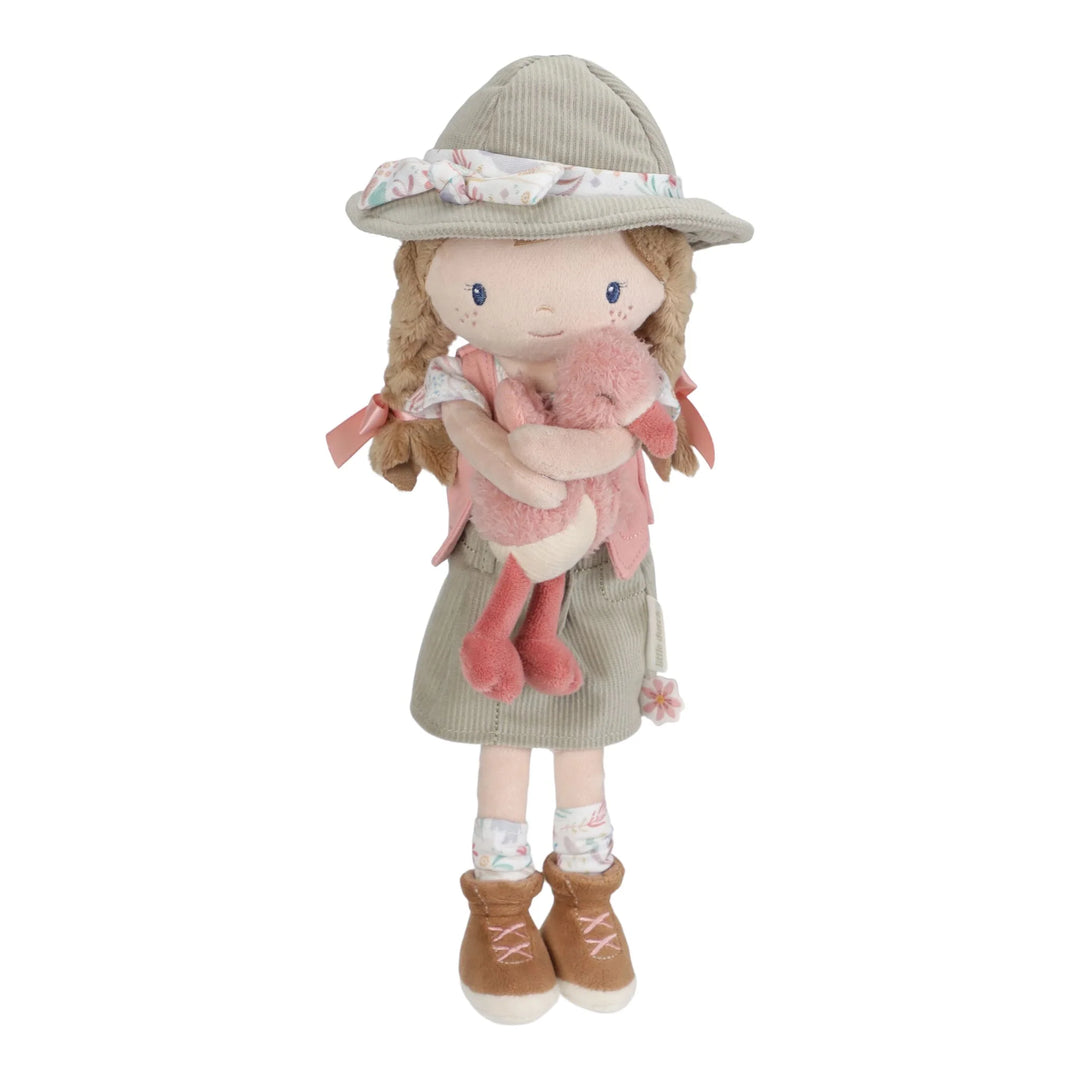 Little Dutch Knuffelpop Safari Friends - Ranger Rosa & Jim