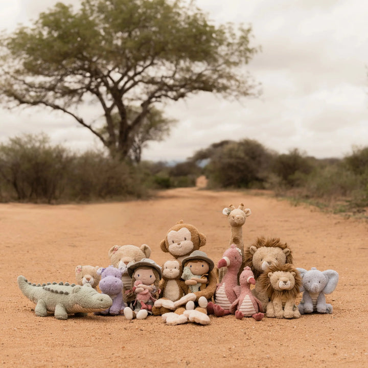 Little Dutch Knuffelpop Safari Friends - Ranger Rosa & Jim
