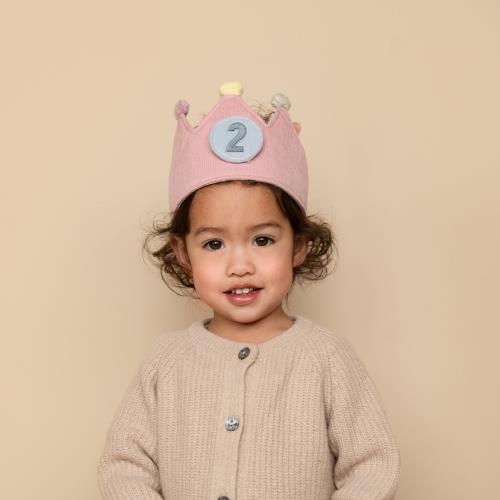 Little Dutch Verjaardagskroon met Naam & Cijferbuttons - Borduren Little Dutch