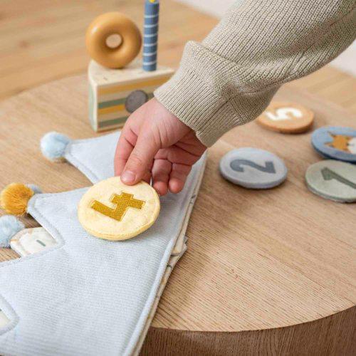 Little Dutch Verjaardagskroon met Naam & Cijferbuttons - Borduren Little Dutch