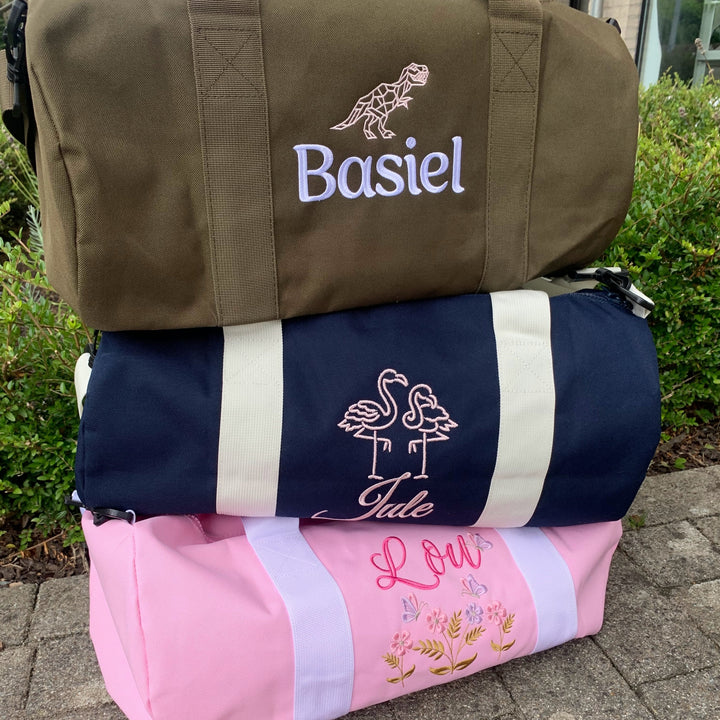 Sporttas XL – met naam - Waterdicht - Caro B Handmade Caro B Make It Yours