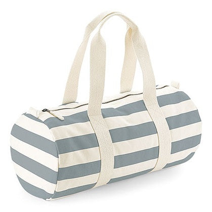 Gepersonaliseerde & gestreepte logeertas met naam – Caro B Handmade Caro B Make It Yours