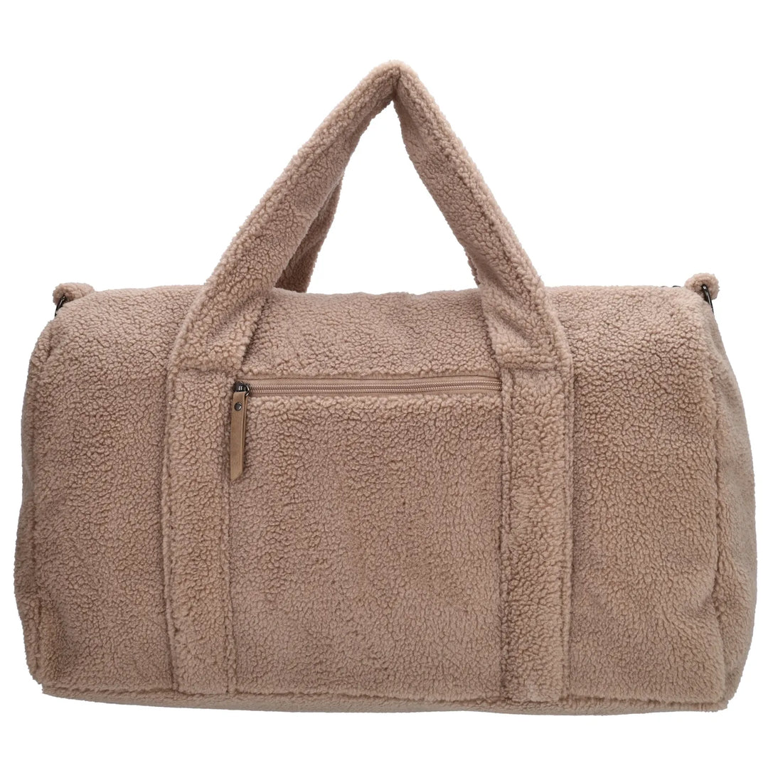 Logeertas teddy met naam - borduren - Caro B Handmade