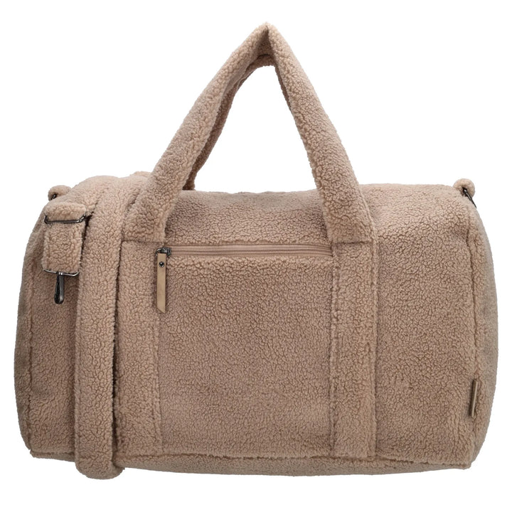 Logeertas teddy met naam - borduren - Caro B Handmade