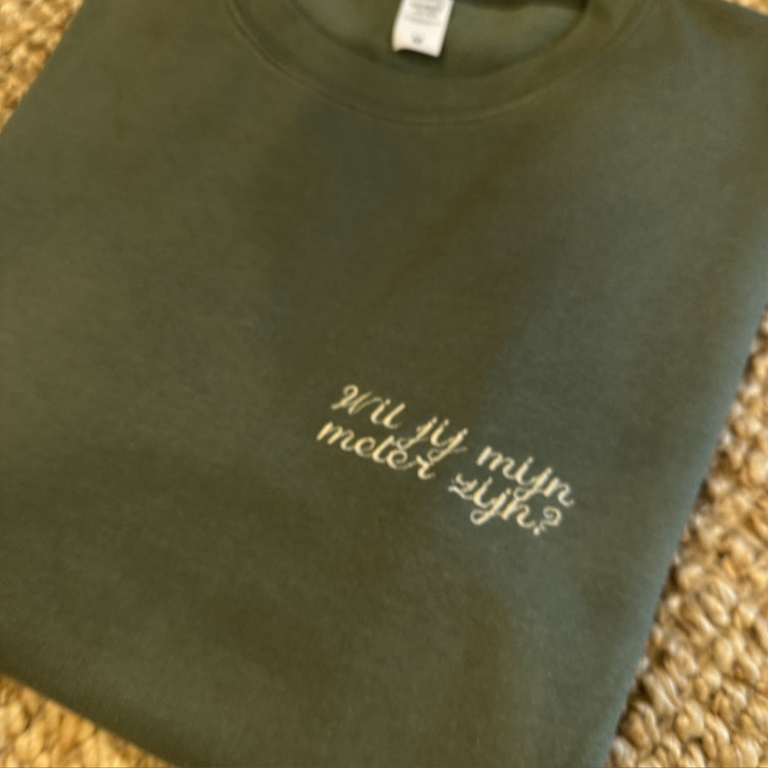 Mama Sweater - Meter of Metie - Gepersonaliseerd met borduur