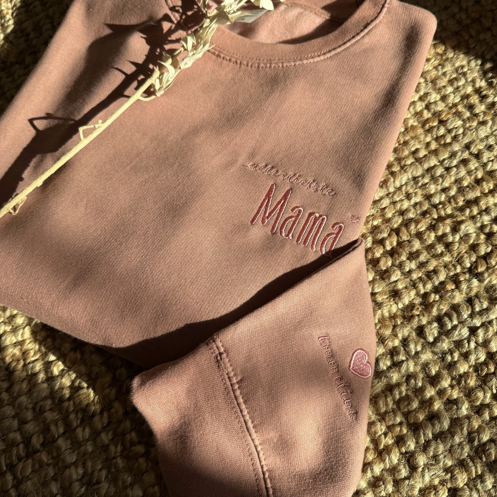 Mama of meter of metie sweater met naam -Caro B Handmade