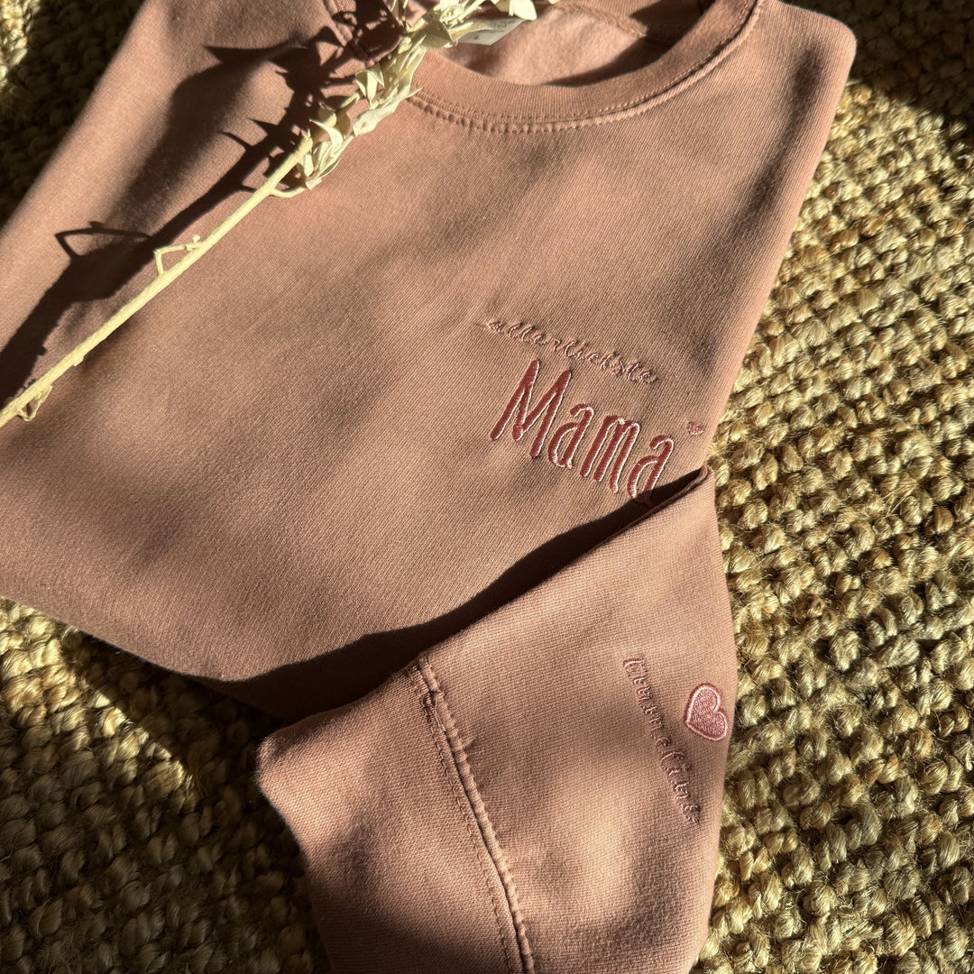 Mama of meter of metie sweater met naam -Caro B Handmade