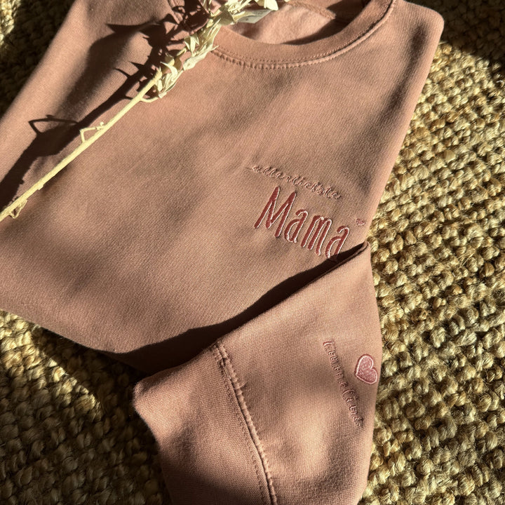 Mama of meter of metie sweater met naam -Caro B Handmade