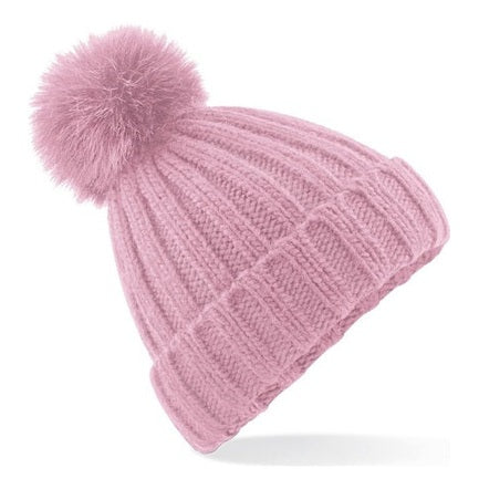 Wintermuts met pompon & naam - Caro B Handmade Caro B Make It Yours