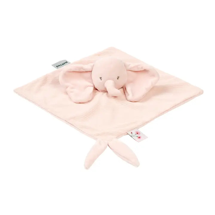 Nattou - FanFan Baby Cuddle - Doudou Elephant- 27cm x 27cm Nattou