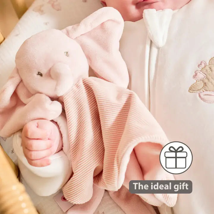 Nattou - FanFan Baby Cuddle - Doudou Elephant- 27cm x 27cm Nattou