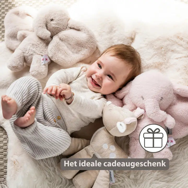 Nattou FanFan Cuddle Elephant – Soft Baby Plush Toy Nattou