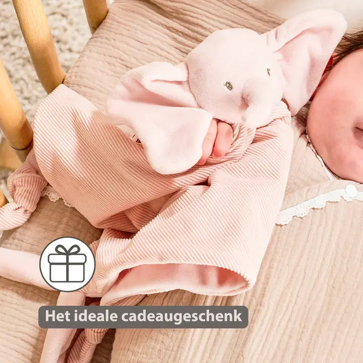 Nattou - FanFan Baby Cuddle - Doudou Elephant - 65 x 40 cm Nattou