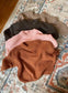 Oversized Trui - Geborduurd met Naam - Knit Sweater - Terracotta