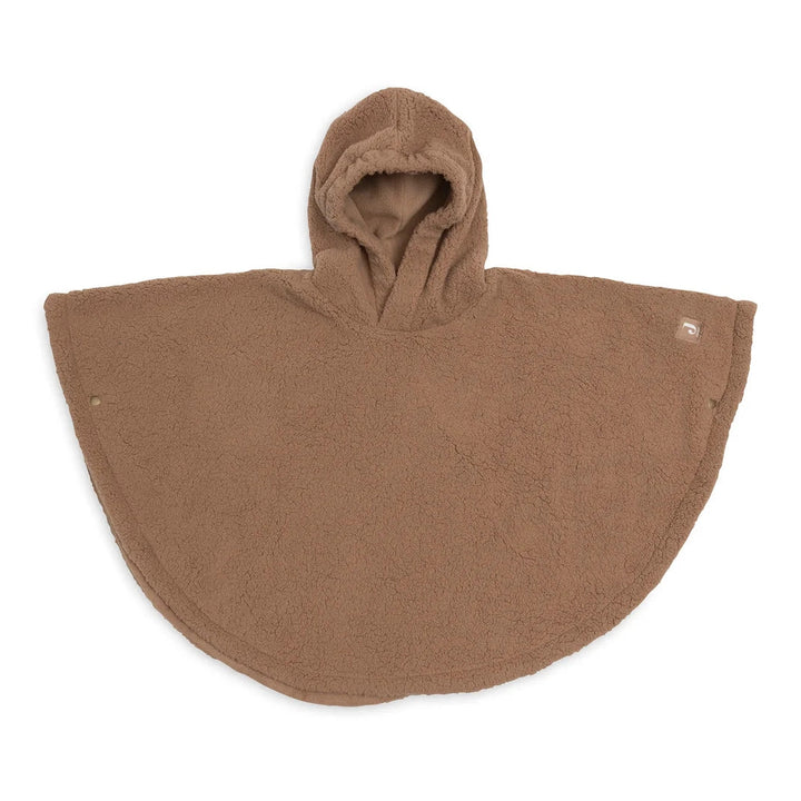 Cosy Poncho - Teddy Fleece met naam - Borduren Jollein