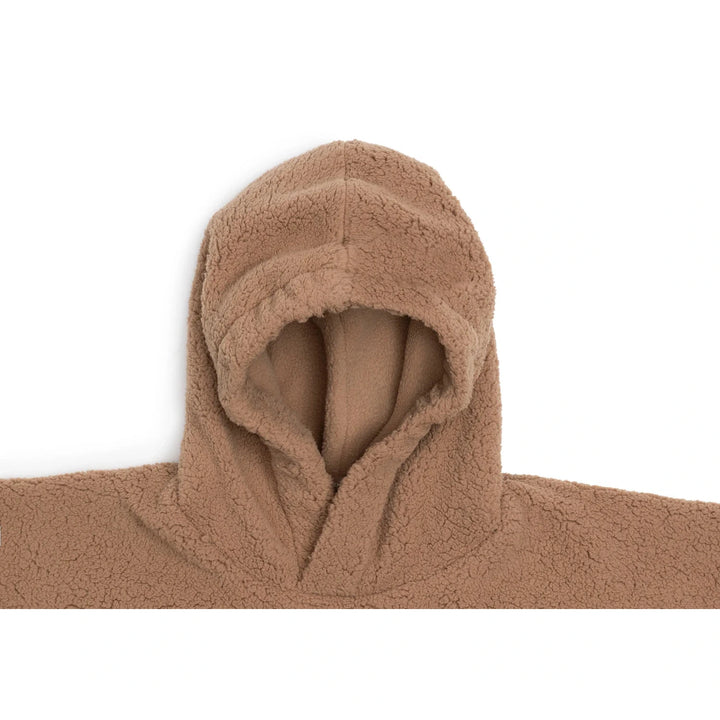 Cosy Poncho - Teddy Fleece met naam - Borduren Jollein