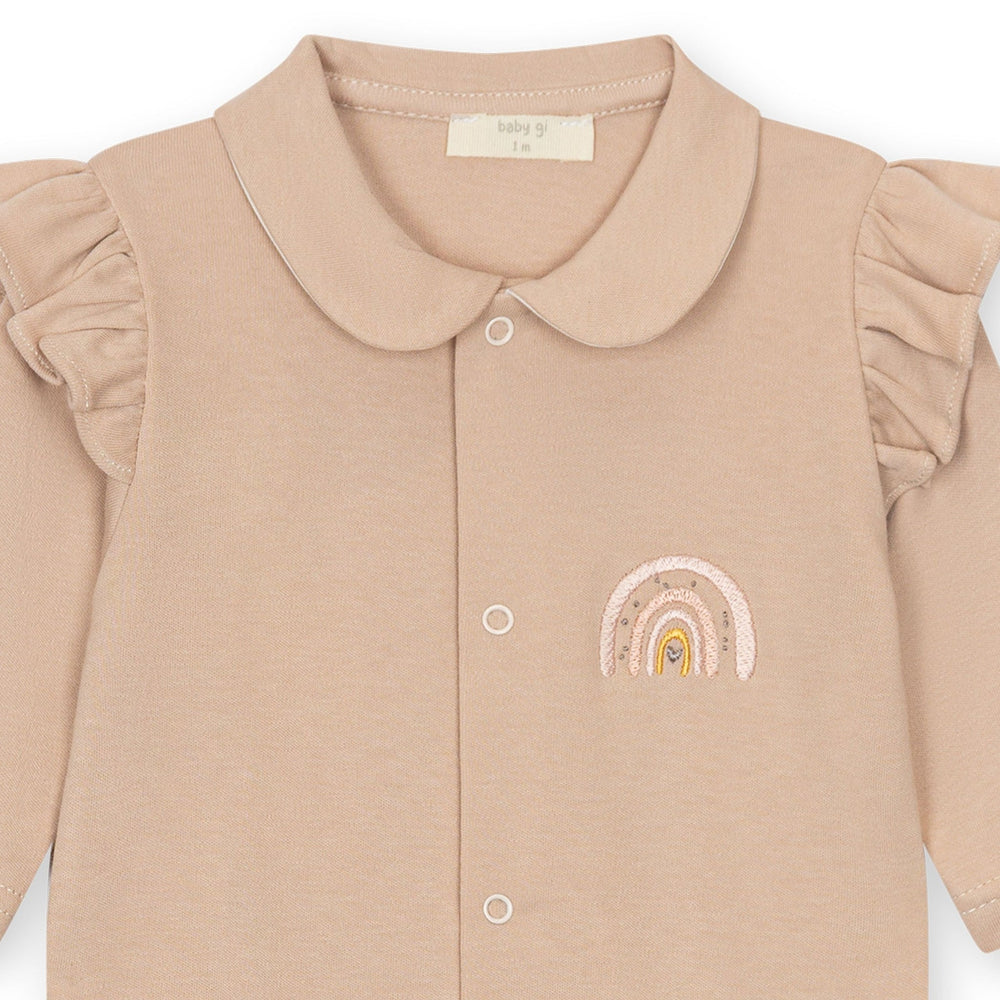 Baby Gi Boxpak Katoen met Naam - Rainbow Baby Gi