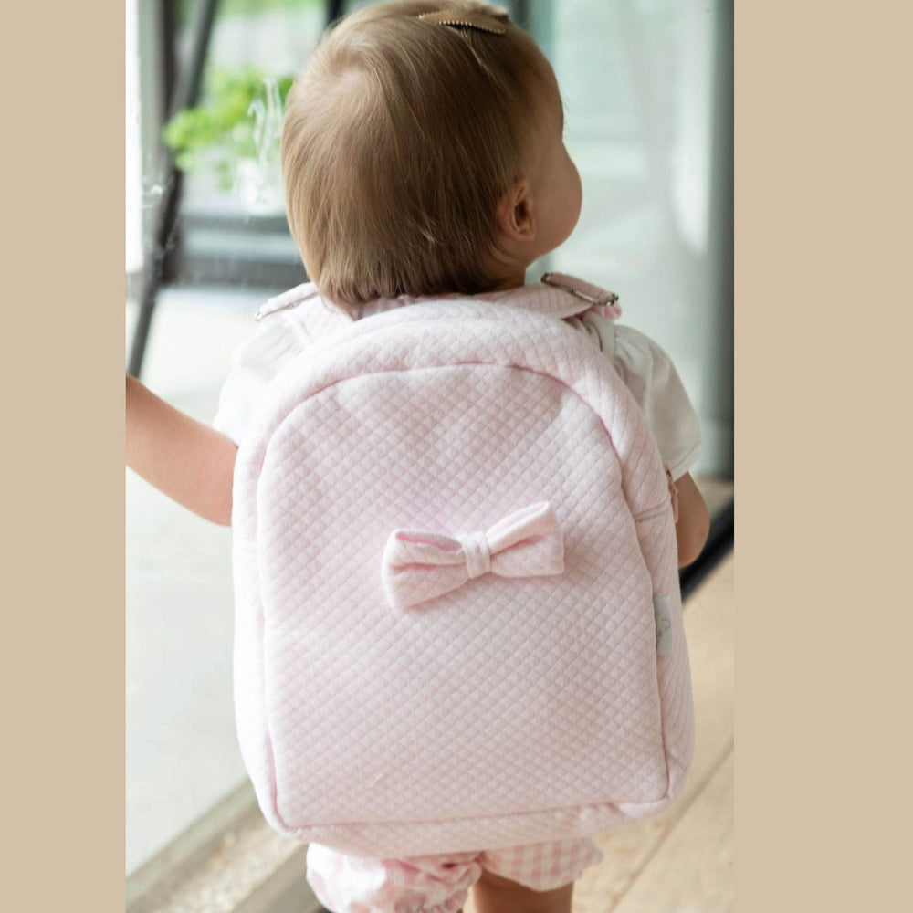 Rugzak in Losange Collectie - Kinderrugzak - Borduren - Caro B Handmade