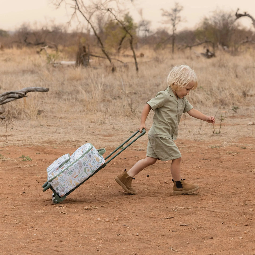 Little Dutch Reiskoffer met Naam - Safari Friends