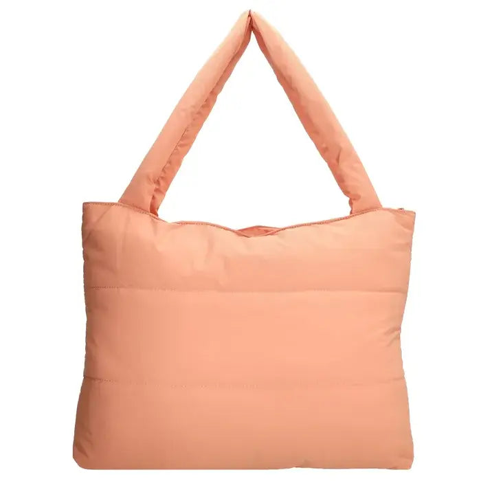 Shopper - puffed bag - mama bag - luiertas - Caro B Handmade - Met borduur