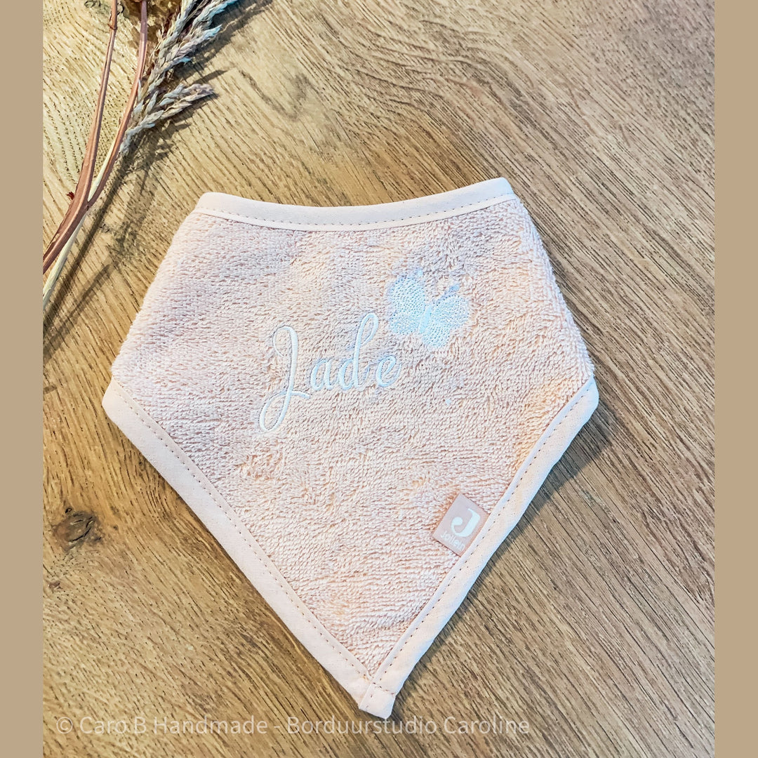 Slabbetje - katoen - geborduurd - Caro B Handmade (4)
