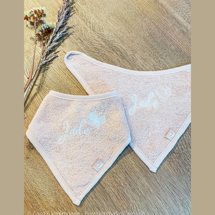 Slabbetje - katoen - geborduurd - Caro B Handmade (4)