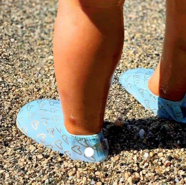 Slipstop Shoes Waterschoentjes - Beste Anti-slip zwemschoenen - Caramel - Caro B Handmade