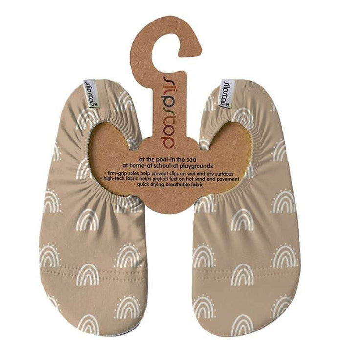 Slipstop Shoes Waterschoentjes - Beste Anti-slip zwemschoenen - Caramel - Caro B Handmade