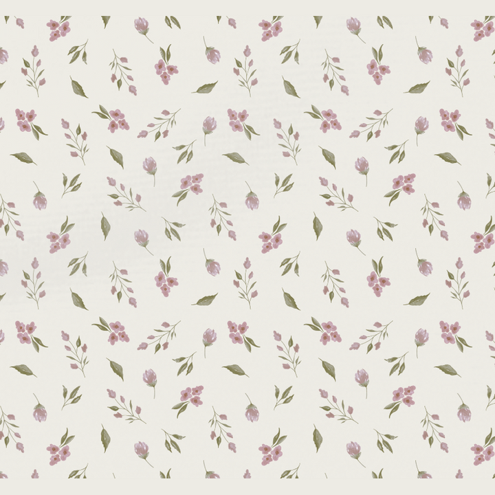 Handgemaakt Babydeken Bloemen of Blad – Exclusieve Stoffen & met Naam Caro B Handmade