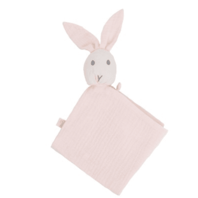 Baby GI Sweet Bunny Doudou - Speendoekje Geborduurd met naam - Caro B Handmade