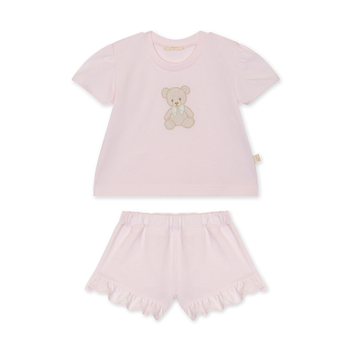 Baby Gi Set Pyjama met Naam - Teddy & Me Baby Gi