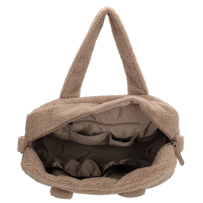 Teddy Luiertas borduren naam Caro B Handmade