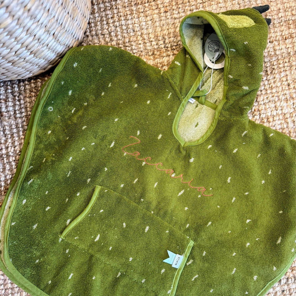 Trixie Badponcho met Naam - Borduren Trixie