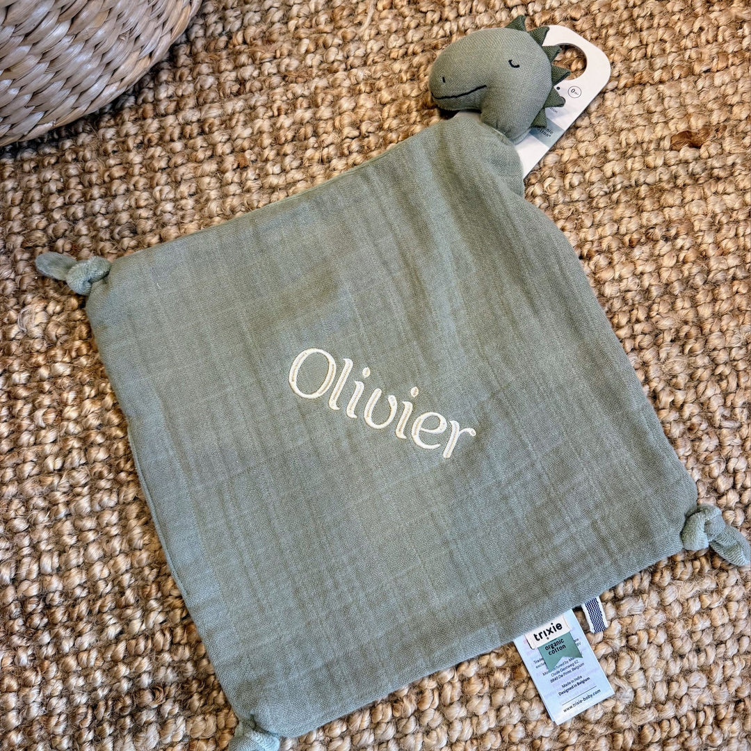 Trixie Knuffeldoekje met Naam - Borduren - Bliss Trixie