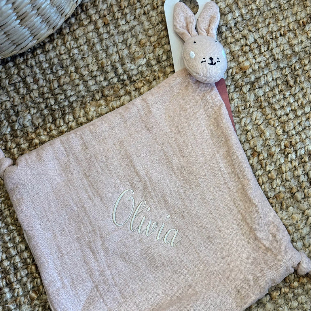 Trixie Knuffeldoekje met Naam - Borduren - Bliss Trixie