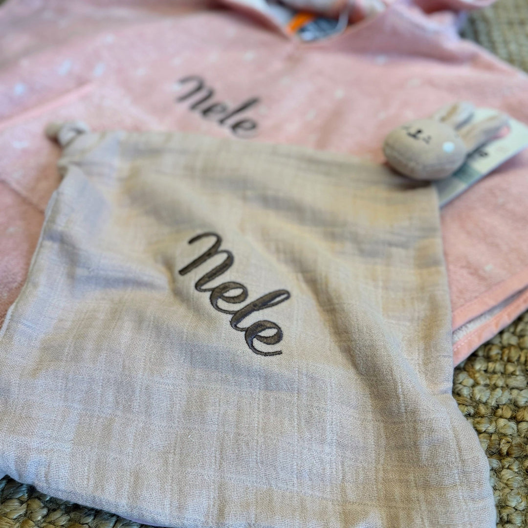 Trixie Knuffeldoekje met Naam - Borduren - Bliss Trixie