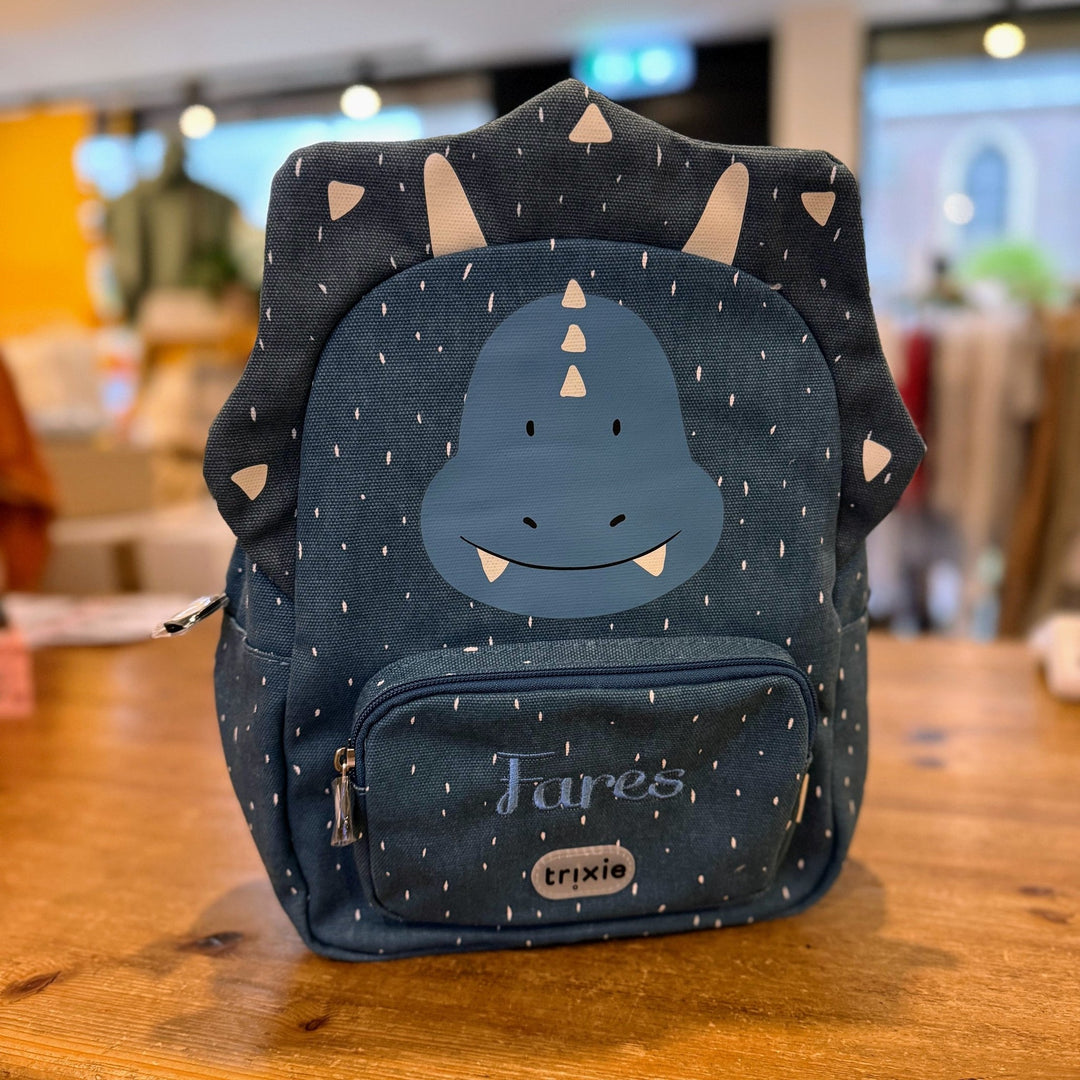 Trixie Rugzak met Naam - Rugtas Kleuter - Borduren Trixie