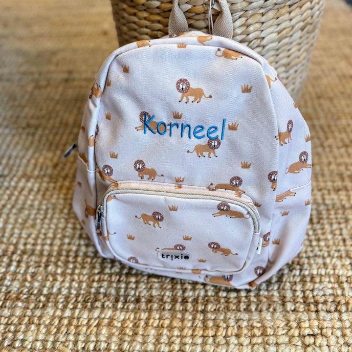 Trixie Rugzak Print met Naam - Borduren Trixie