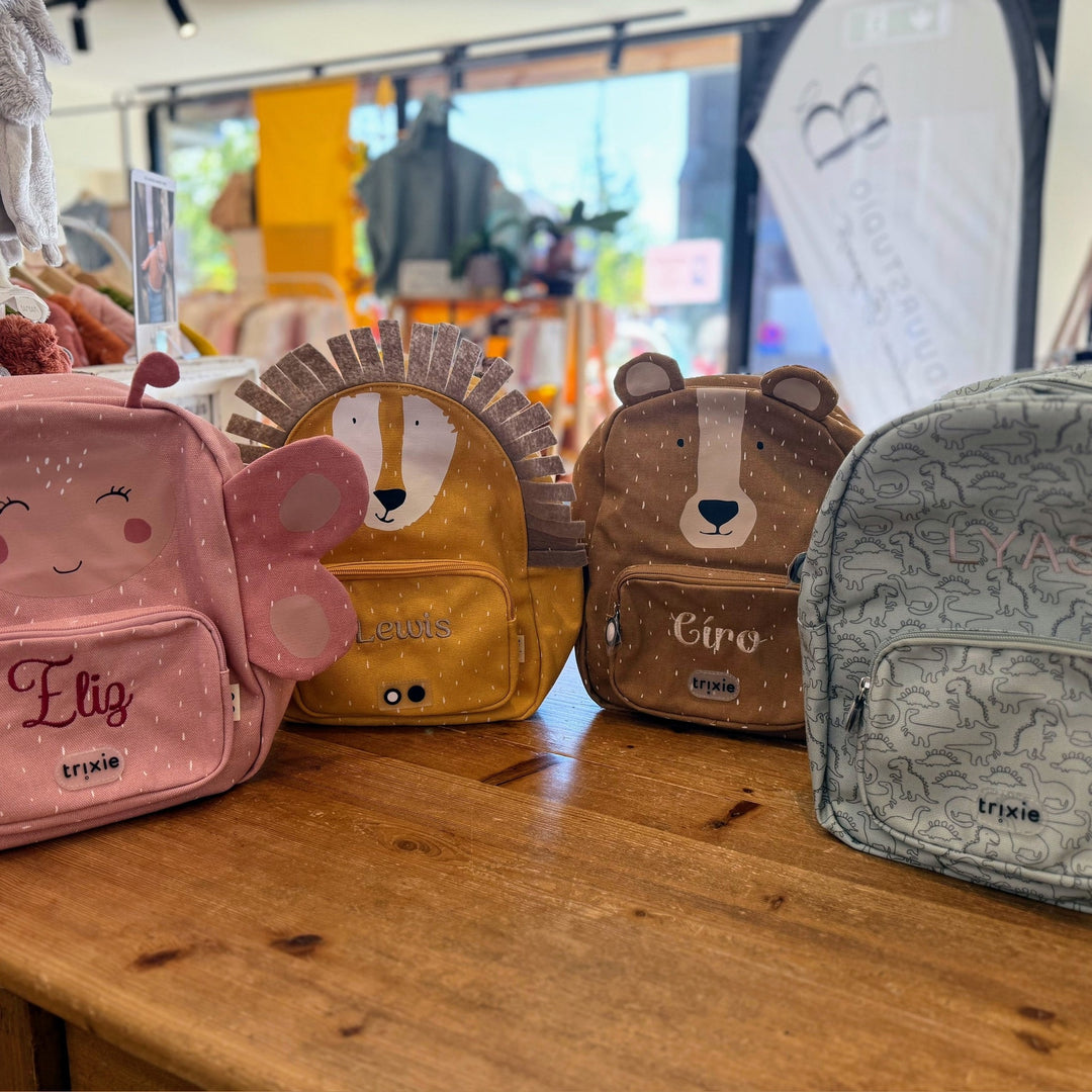 Trixie Rugzak met Naam - Rugtas Kleuter - Borduren Trixie