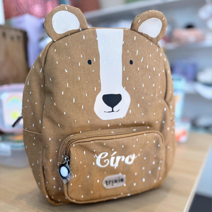 Trixie Rugzak met Naam - Rugtas Kleuter - Borduren Trixie